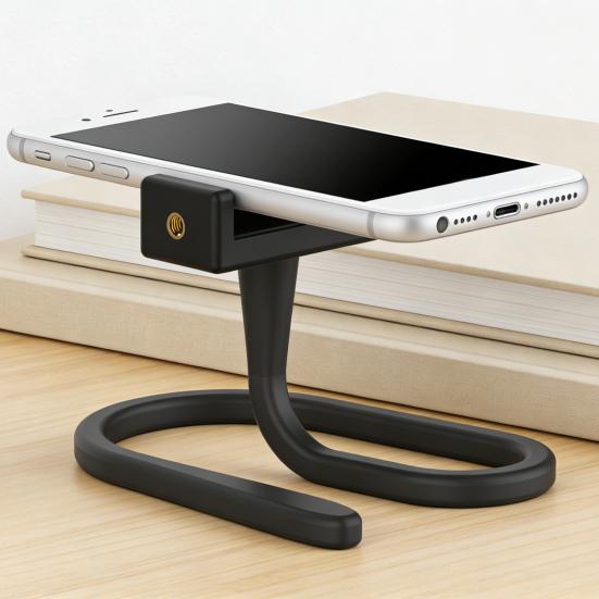 Flexible Phone Holder for Treadmill Stroller Elliptical Car Bike Shopping Cart Desk Portable Long Arm Phone Mount for 2.17"-4.13" Phones