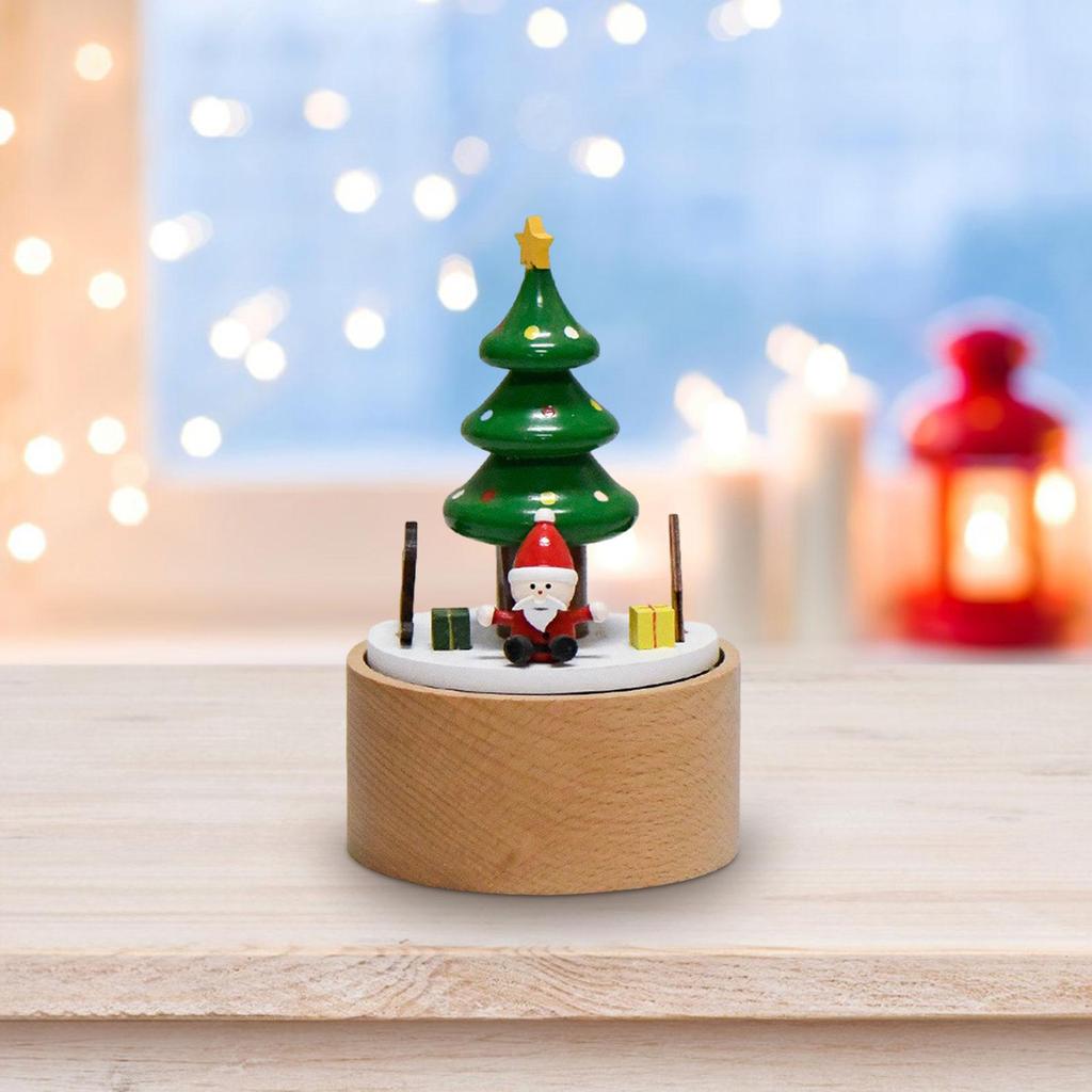 Windup Music Box Collectibles Lovely Anniversary Valentines Holiday Musical Figurine for Girlfriend Kids Family Friends Lovers