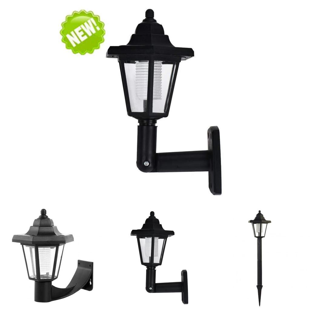 Vintage Solar Hexagonal Lamp Led Lighting For Courtyard And Garden Decor Ip55