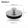 1pc Bathroom Washbasin Stainless Steel Sink Plug Bathtub Drain Stopper Rubber Sink Plug Bathtub Drain Stopper Sink Plugs