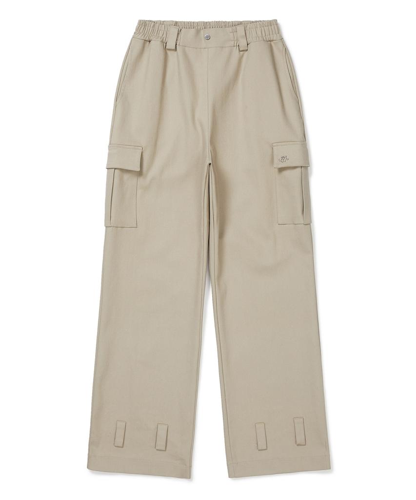 ZEROPLANET Lisa Loop Point Cargo Pants [Beige]