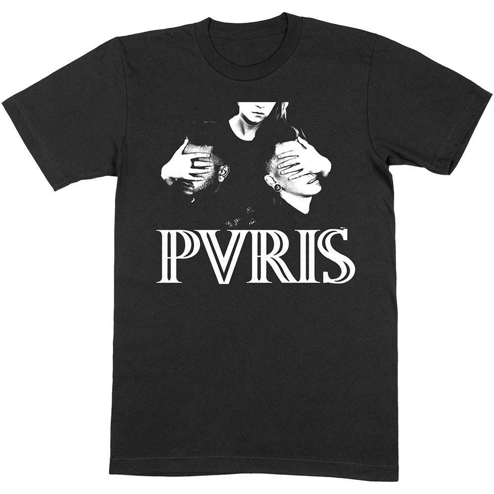 Men s Pvris Hands Slim Fit T-shirt X-Large Black XXL