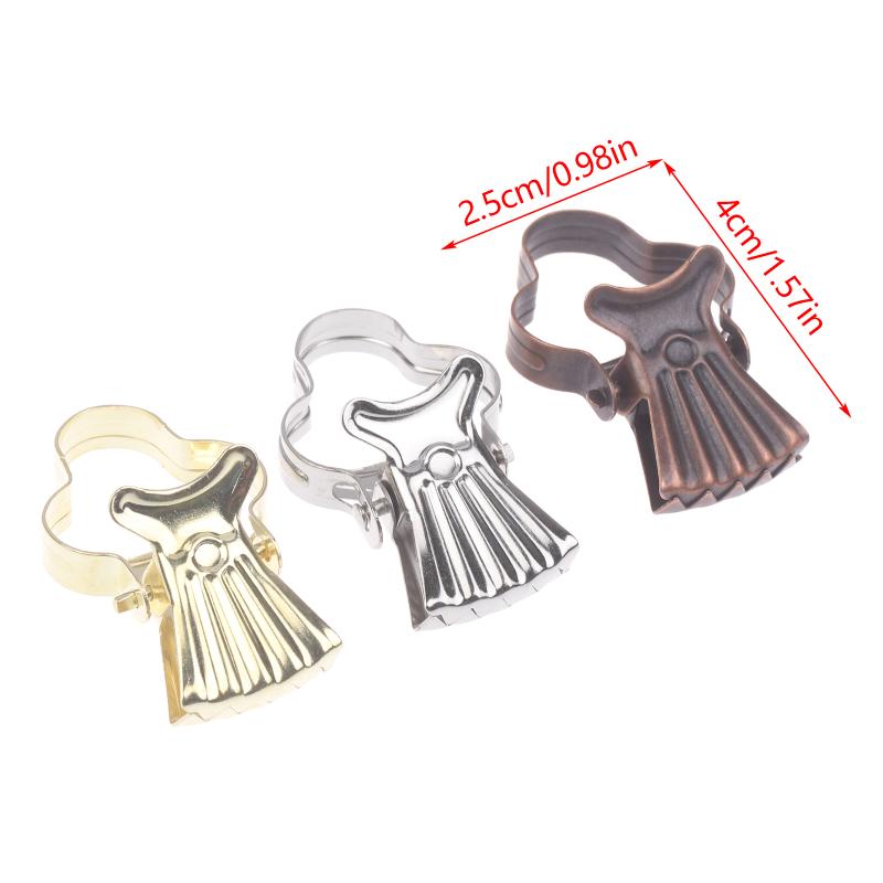 Household Metal Hook Clips for Curtain String Lights Strong Grips for Home Party Decoration