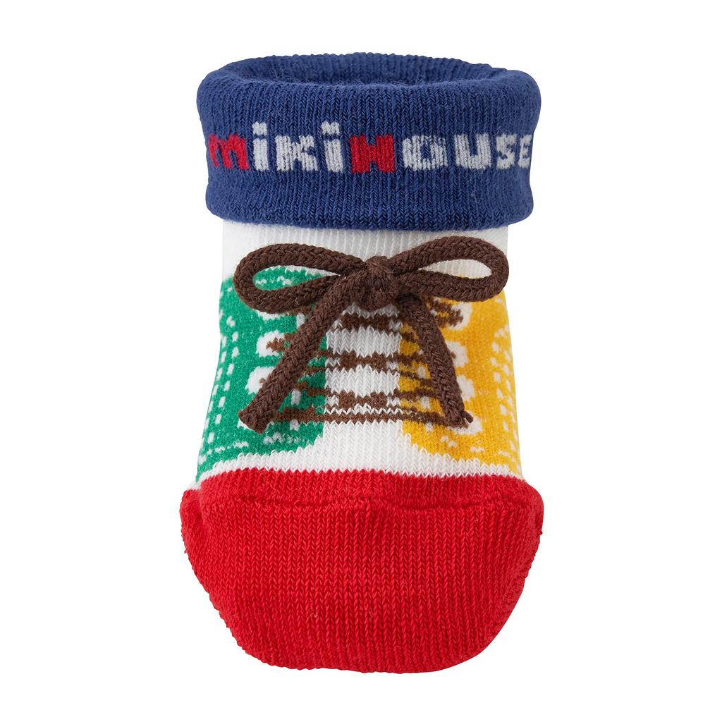 MIKI HOUSE Baby Made In for Boys and Baby Sizes Multicolor Socks, Japan, Girls, Clothes, Kids' Clothing, 10-9511-490, 9-11cm,