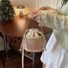 Bag, Chinese Style, Trendy Embroidery Handbag, Fashionable Drawstring Bucket Bag, New Chinese Versatile Single Shoulder Crossbody Bag