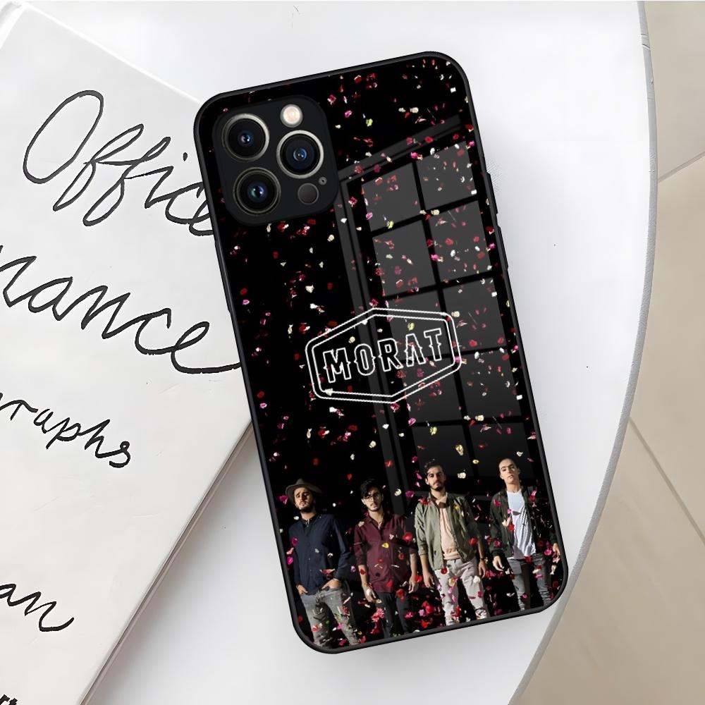 Morat Band Phone Case for Iphone 17 16 Air 15 14 12 11 13 Pro Max Mini X Xr Xs Se Puls Glass Cover