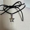 Star Flower Pendant Necklace Sweet Cool Clavicle Chain Necklace Fashion Jewelry