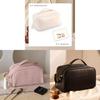 Style High Capacity Portable Pu Makeup Organizer For Travel And Home Use