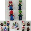 Super Mario Pvc Action Figures Set With Collectible Characters For Kids And Fans