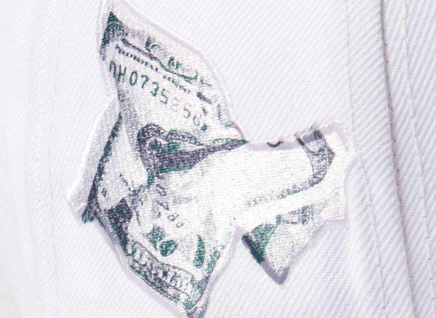 Supreme Money Box Logo New Era White