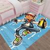 Tappeto Stampato Subway Surfers, Tappeto per Sedia da Ufficio Soggiorno Camera da Letto Cucina Decorazioni per la Casa Regali.