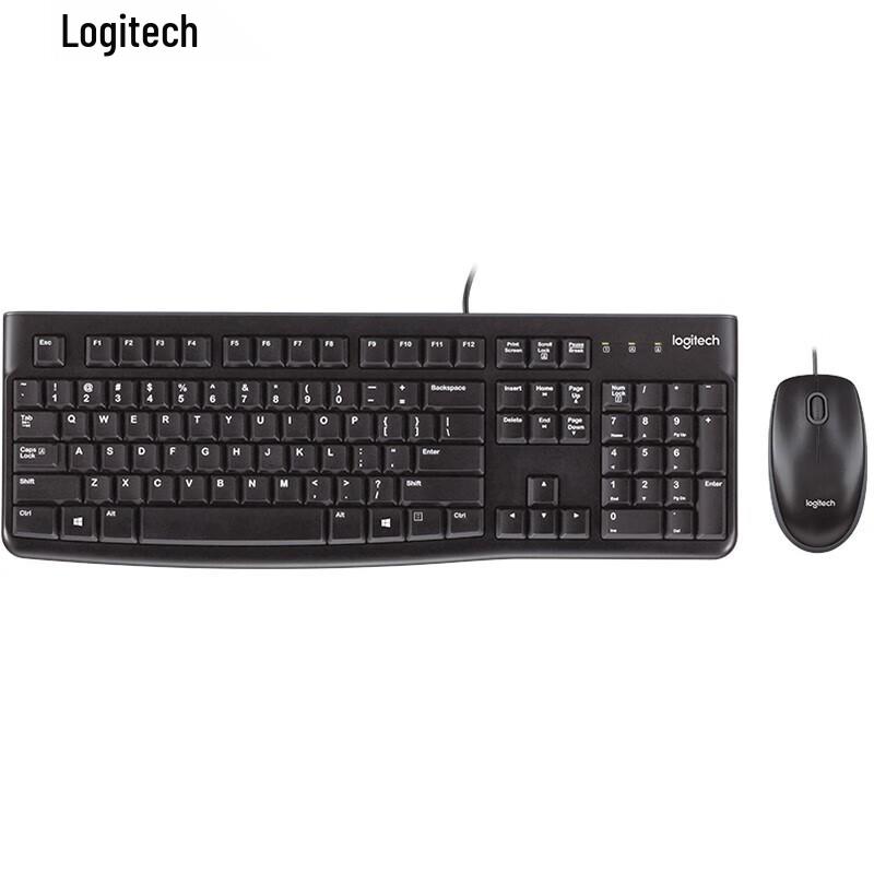 Logitech MK120 Wired Keyboard and Mouse Combo