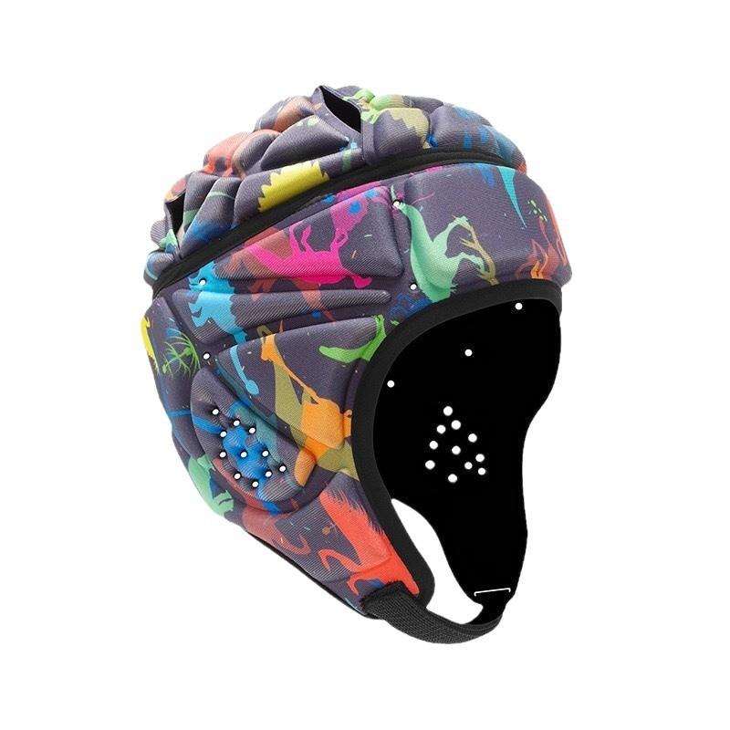 Kids Football Soccer Goalkeeper Head Protection Cap Training Safety Helmets Children Sports Headgear