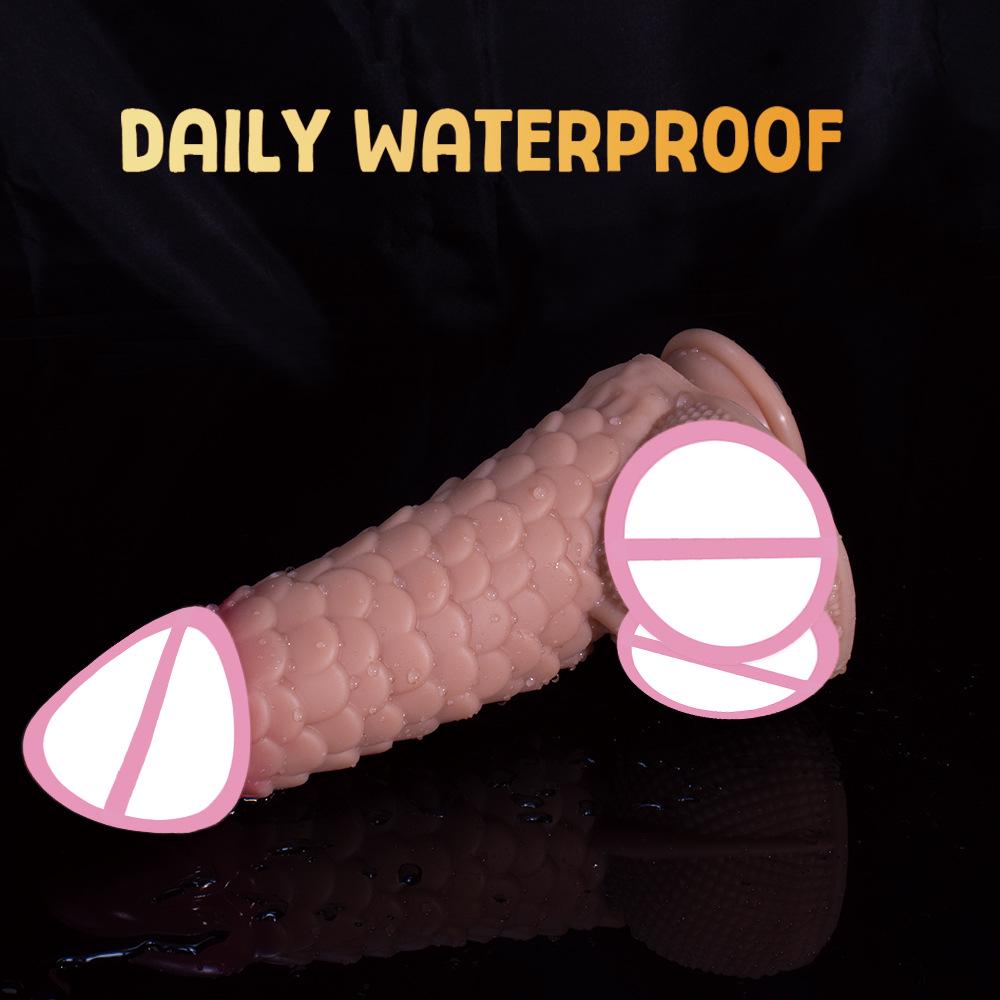Extra-Large Qilin Silicone Realistic Anal Plug & Extender for Men and Women