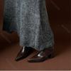 Fashion Vintage Thick Heels Women Slim Ankle Boots Elegant Footwear Pointed Toe Stripper Party Short Booties Outdoor Comfy Shoes