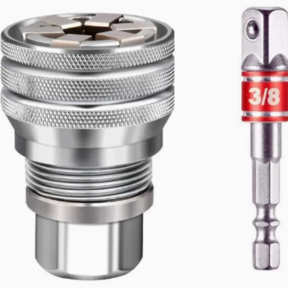 Multifunctional Ratchet Wrench Universal Adjustable Socket 10-19mm Magic Spanner Repair Tool Accessory