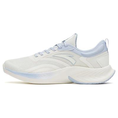 Poison Spike SE Casual Fabric Synthetic Leather Non-Slip Wear-Resistant Breathable Low-Top Running Shoes Women Sneaker White Blue 922315585-1