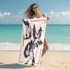 1Pc Fantasy Heroes Action Beach Towel Microfiber Beach Towel Thin Absorbent For Beach Swimming Yoga Bath Sports 0917195