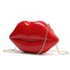 Women's Shoulder Bags Clutch Evening Bag Female Lady's Handbag New Sexy Red Lips Acrylic Small Designer Luxury  Crossbody Bag