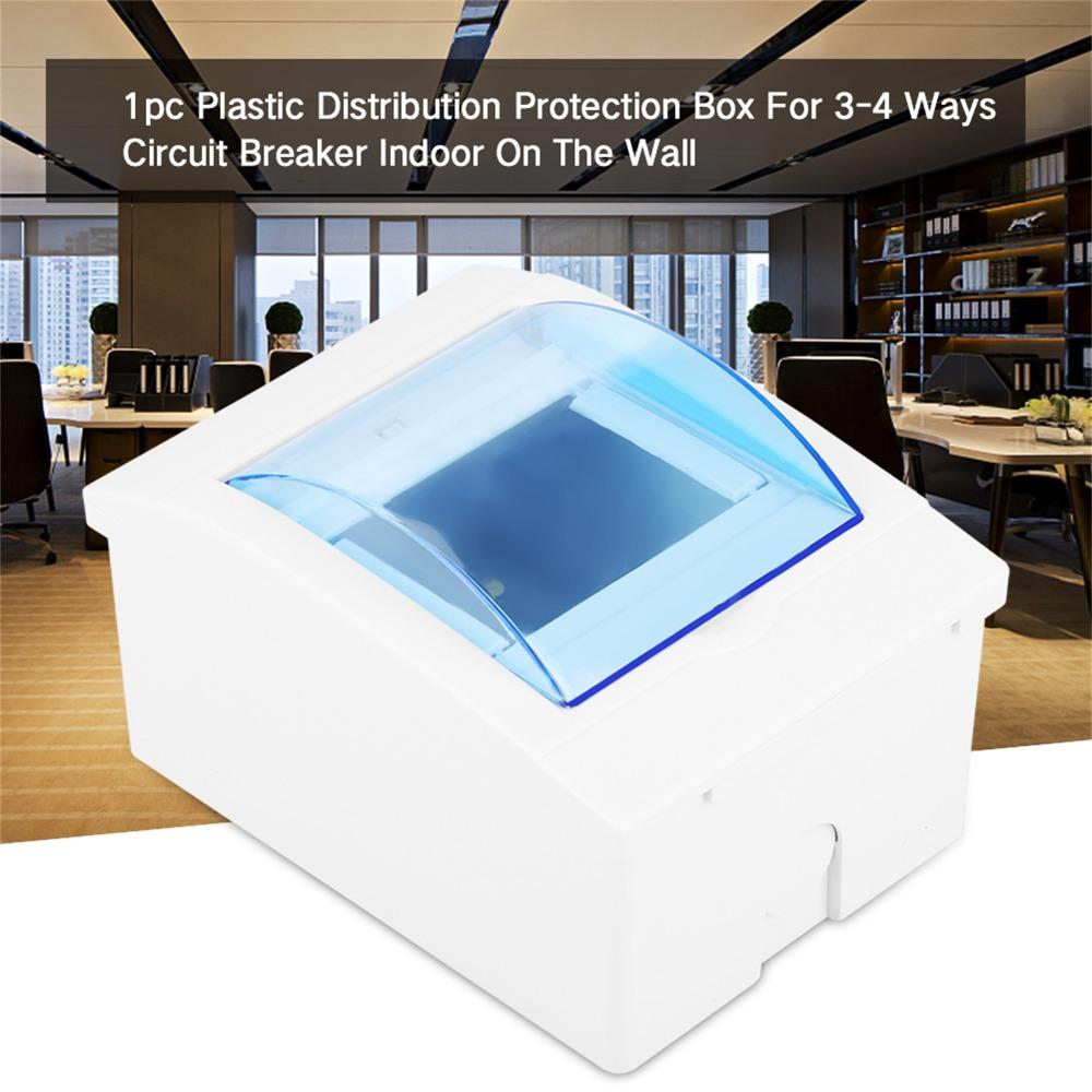 Transparent Cove Plastic Distribution Box Plastic Indoor Distribution Box Wall Mounting