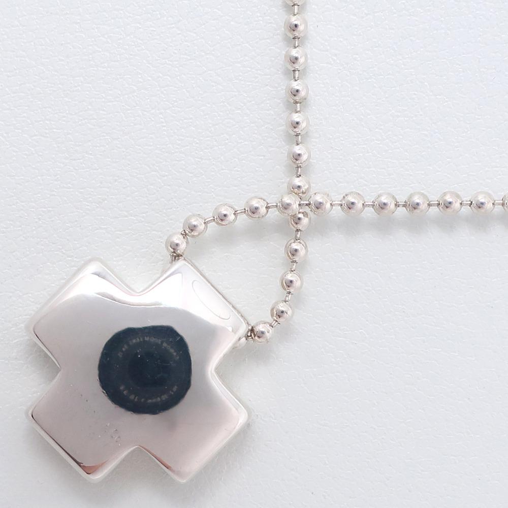 TIFFANY&Co. Roman Cross Necklace Silver925 Cross 13.7g Women Used