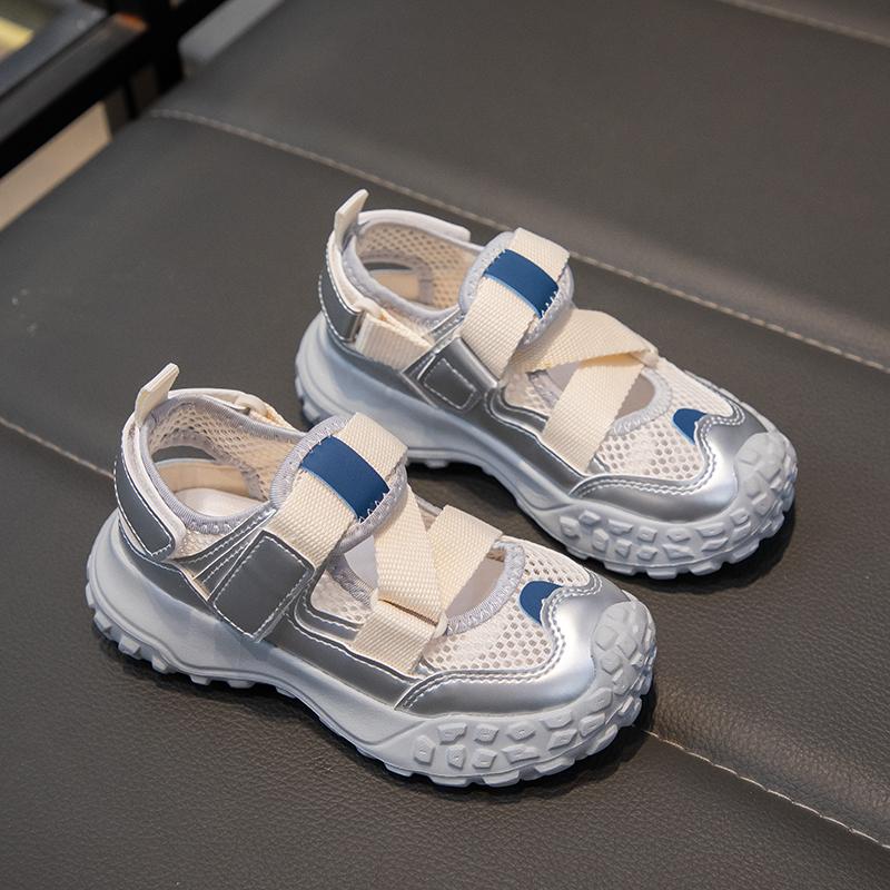 Children's Fashion Breathable Velcro Headband Sports Casual Shoes Frame Outdoor Sandals Beach Shoes Children's Shoes Water Shoes