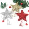 Shining Tree Topper Stars Five-pointed Star Christmas Tree Ornaments New Year