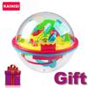 100-trinns 3D-ball med gave Pedagogiske leker Puslespill Balanse Logic Ability Spill for barn Voksne
