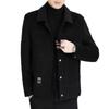 Men's Double-Sided Wool Coat - Short, Thickened Cashmere for Autumn/Winter 2026