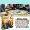 Ticket To Ride Board Game With Vibrant 1912 Expansion For Kids And Adults