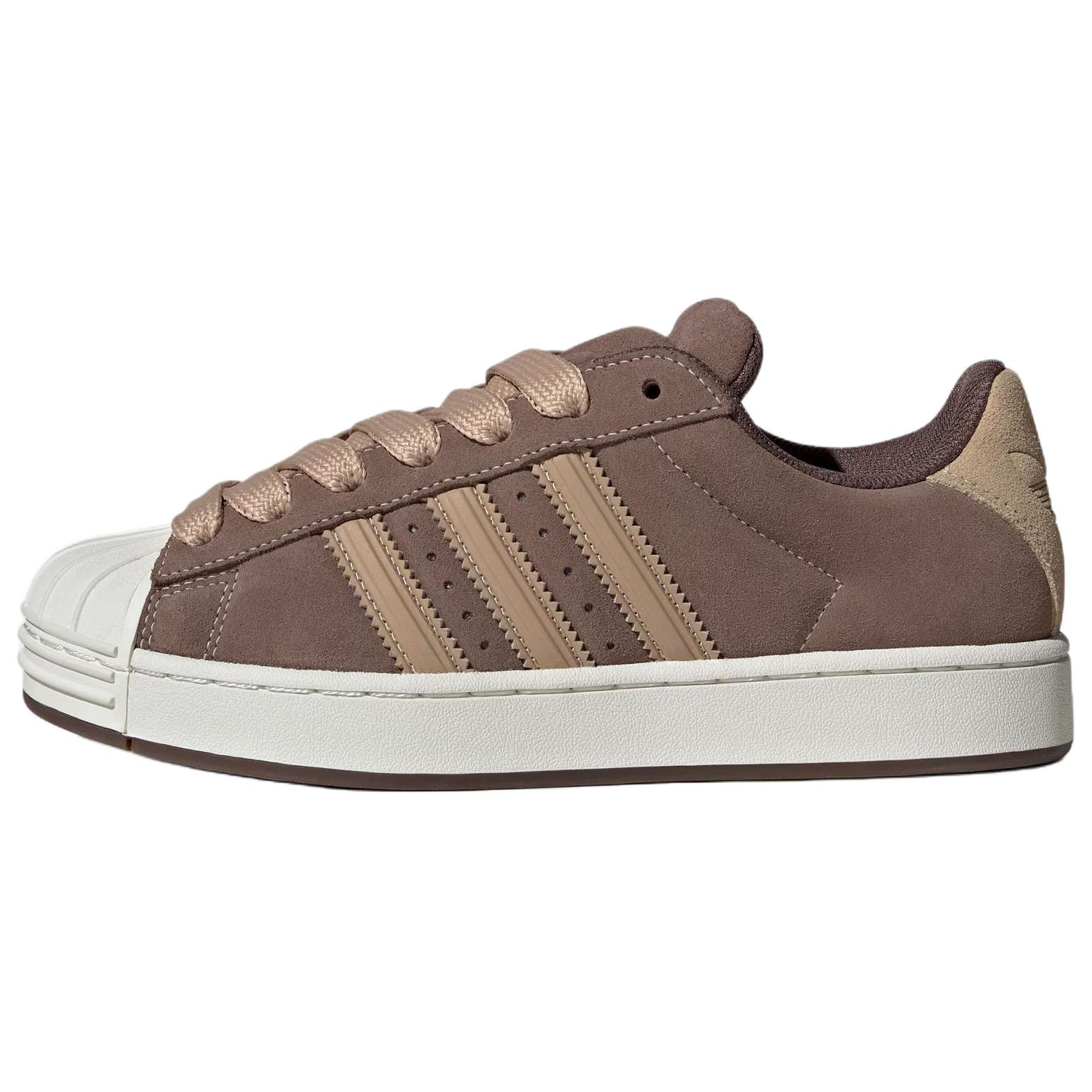 Adidas Originals Superstar 2 Leather Classic Comfortable Sneakers Women Sneakers Brown KI3565 36