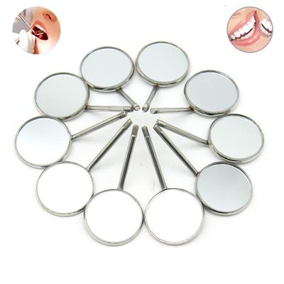 30 buc. Reflector pentru oglinda gura dentara Echipament pentru dentist Oglinda gura dentara din otel inoxidabil Set de instrumente de ingrijire bucala Laborator dentar