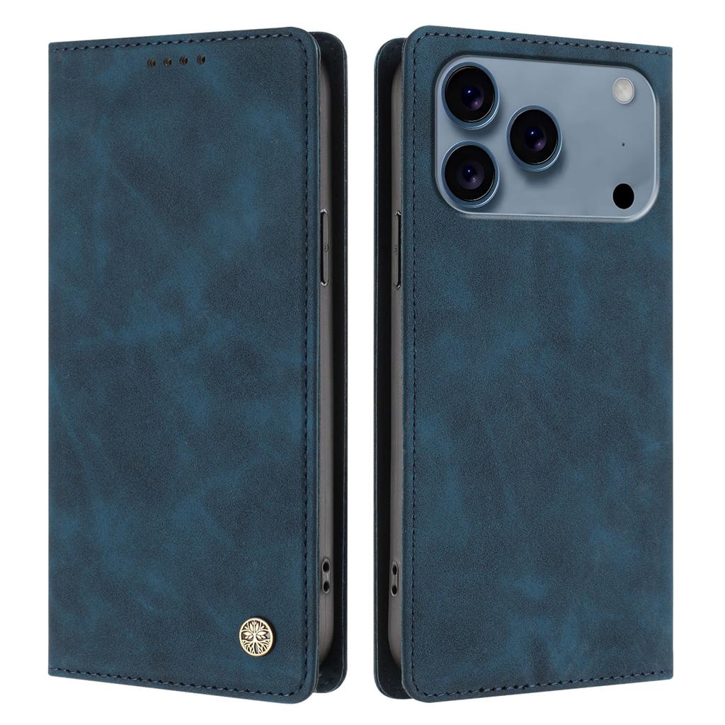 For iPhone 17 Pro HX Case RFID Blocking Wallet Stand Leather Flip Phone Cover
