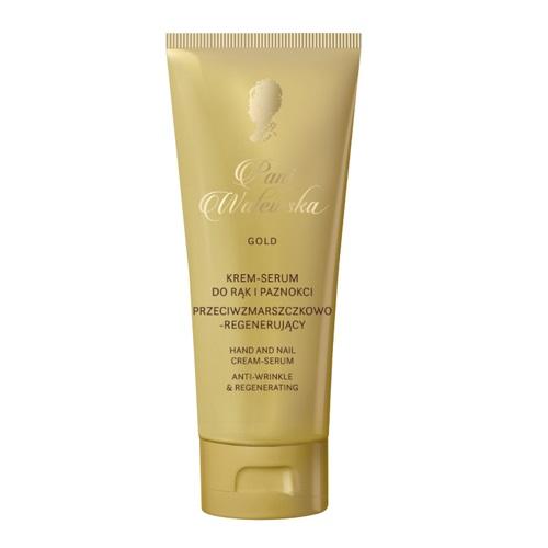 Walewska Gold Anti-Wrinkle Regenerating Hand Cream-Serum, 75ml