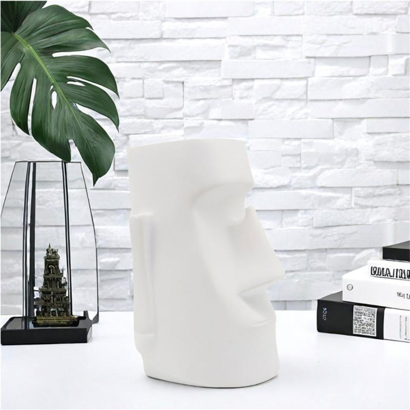 Resin Pen Holder with Glasses Holder Pen Cup Decorative Pen Holder Desk Pen Organizers Box for Office Desk Organization