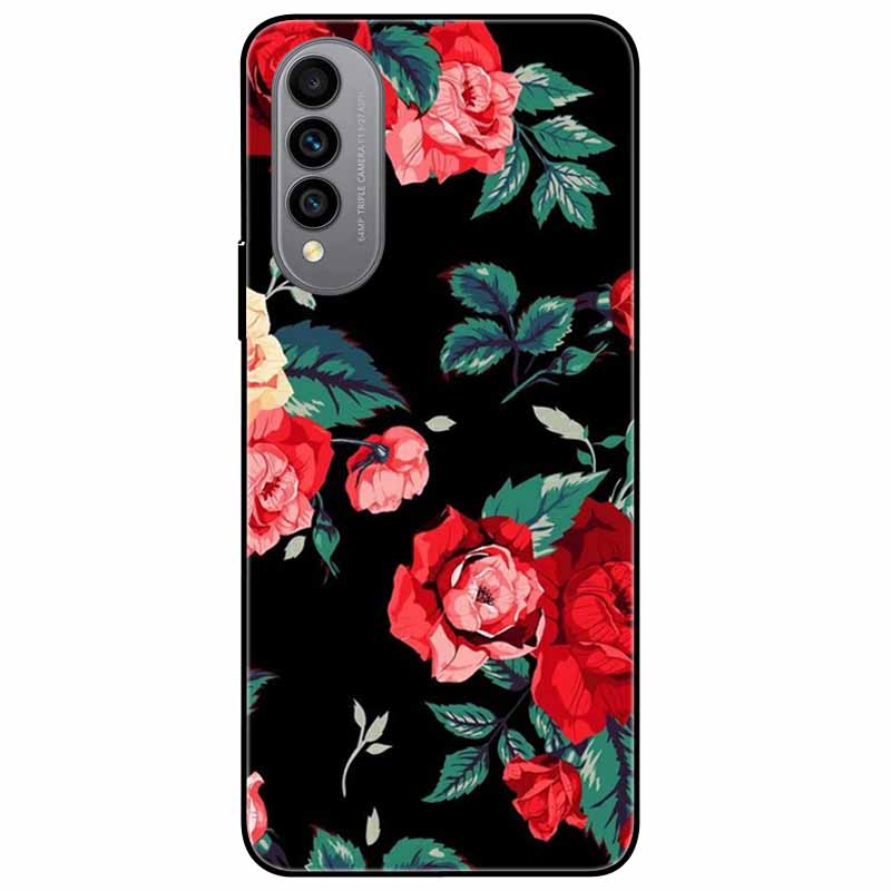 For Wiko T50 Case T 50 Phone Cover Soft Silicone Shockproof TPU Back Cases for Wiko T50 WikoT50 4G 6.6'' Fundas Coques Animal