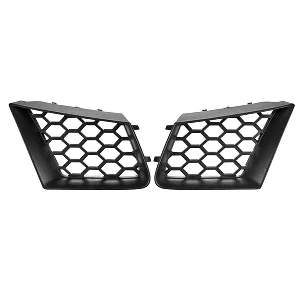 2pcs Matte Black Front Bumper Upper Grill for SEAT Ibiza Type 6L 2002-2009 SEAT Cordoba Type 6L 2002-2009 Car Accessories 1pair
