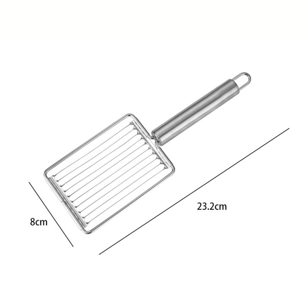 Stainless Steel Luncheon Meat Slicer Manual Sausage Cutter Household Tomato Slicer  Potato