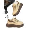 Shoes Platform White Shoes Women's Ins Tide 2025 Spring Explosion Versatile Biscuit Shoes Women's Shoes Niche Casual Board Shoes