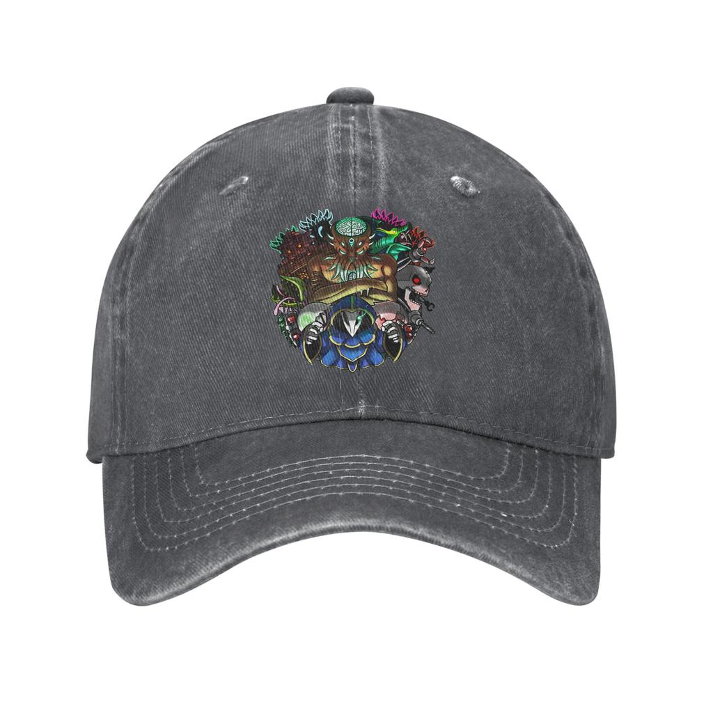 Terraria Game Baseball Cap Sun Tennis Skate Breathable Washed Hip Hop Hats Women Men Y2k Cool Print Baseball Caps