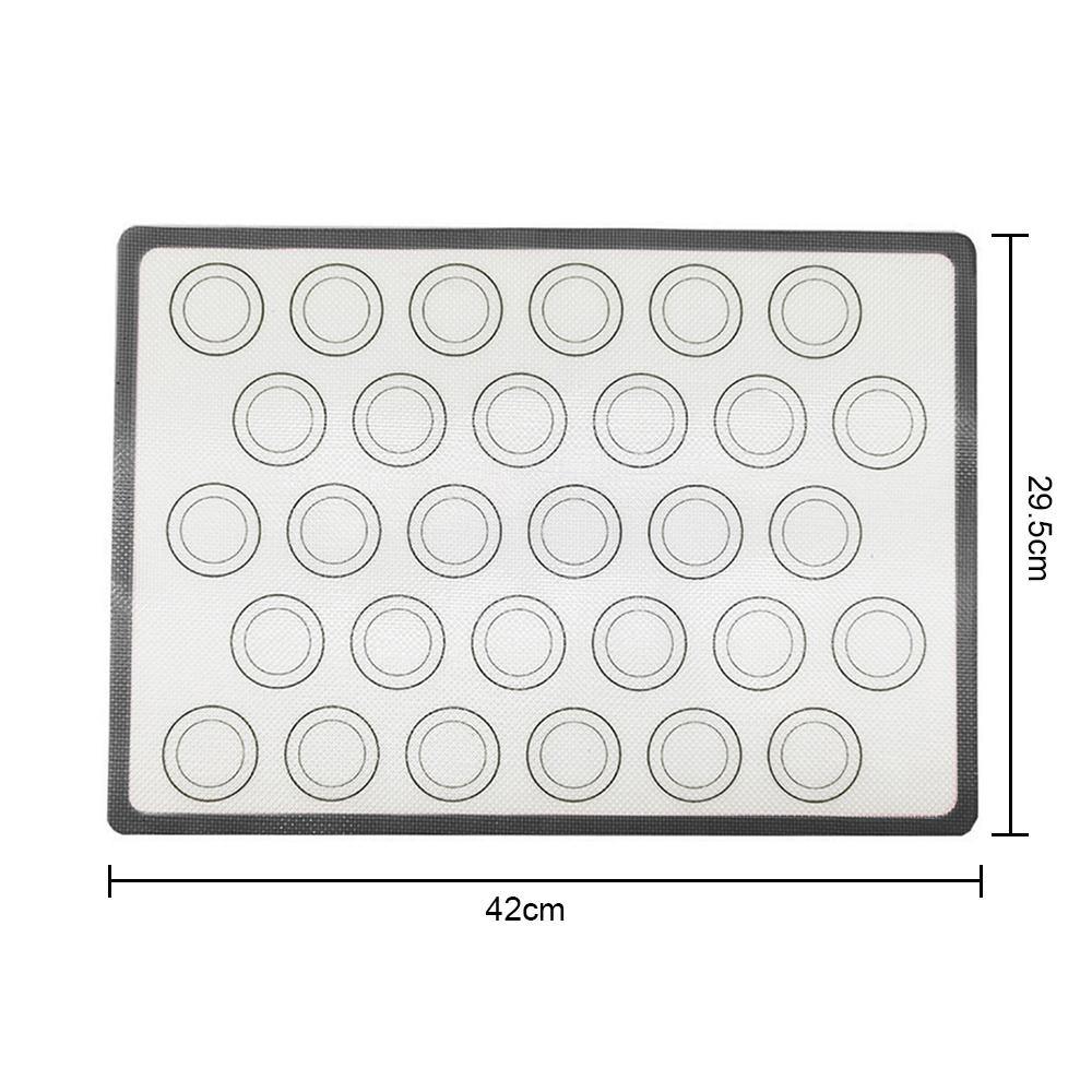 Silicone world Silicone Baking Mat for Bake Pans Macaroon/Pastry/Cookie/Bread Non-Stick Oven Sheet Liner Kitchen Bakery Tools
