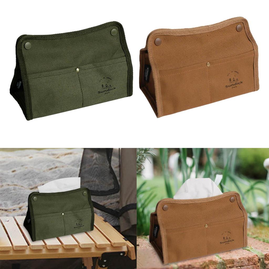 Camping Gadgets Tray Storage Holder Paper Bag Box Jewelry Sundries Outdoor Tissue for