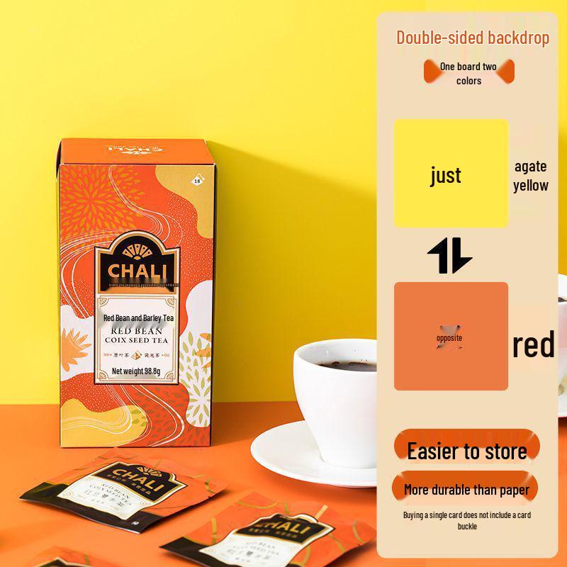 Solid Color Photography Backdrop - PVC Film for Cosmetics, Still Life, Cakes, and Food Photography Props