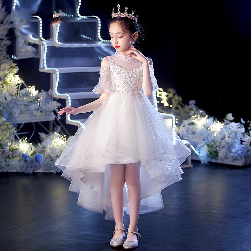 End-of-Season Clearance: Girls' Princess Tulle Evening Dress – Fashionable Performance Wear