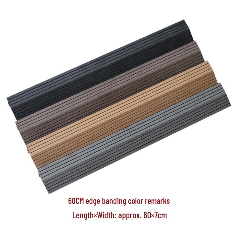 WPC Flooring DIY Edge Banding Trim Molding and Baseboard Accessories