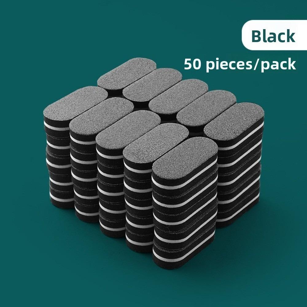 

50pcs DIY Nail Files Mini Manicure Tools New Buffing Block Makeup Supplies 8