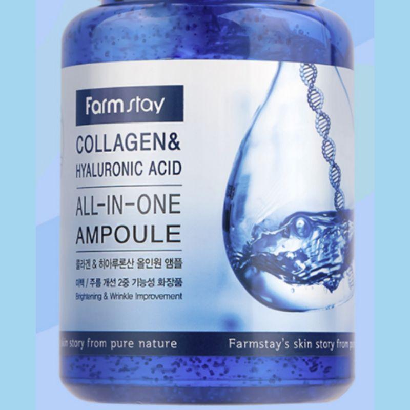 Farmstay Collagen & Hyaluronic Acid All-In-One Ampoule 250 ml