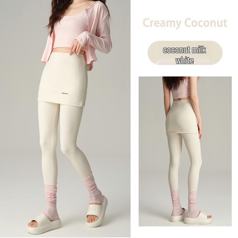 

Women s Slimming Yoga Skirt Pants: Light, Tight, Hip-Hugging, Anti-Embarrassment 2-in-1 Fitness Leggings XL (120-140 jin)
