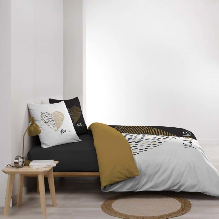 Parure Housse de couette 240 x 260 cm You and Me