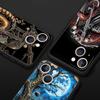 Colors Vintage Motorcycle Painted Phone Case Cover for iPhone 17 16 15 14 13 12 Pro Max 11 Pro Max 17 AIR Plus Soft TPU Shell